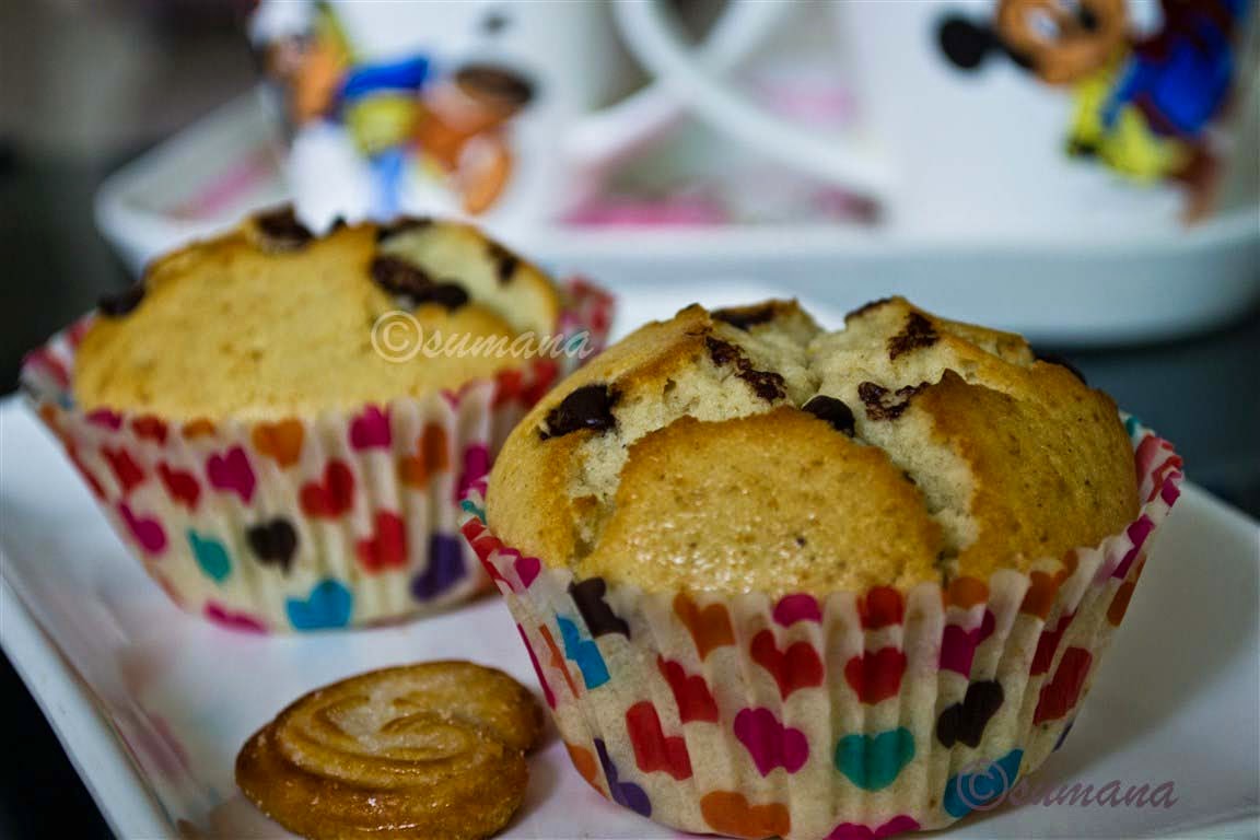 easy muffins recipe with milk egg vanilla