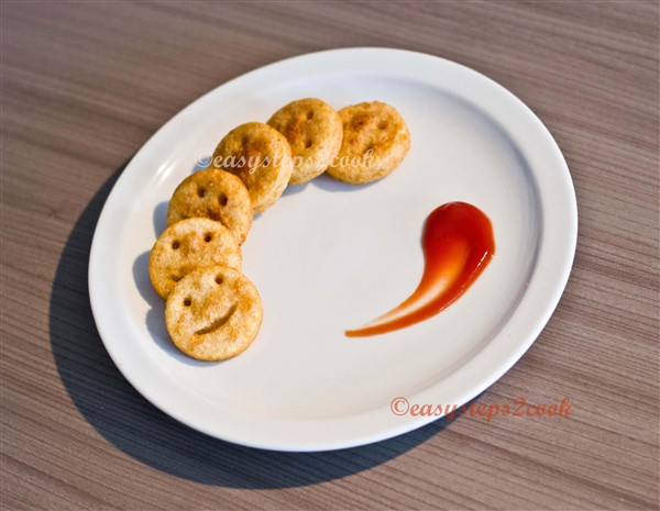 homemade easy potato smiley recipe for kids